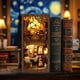 thumbnail image 2 of Kit de Rincón de Lectura para Adultos: un Mundo Dentro del , Decoración de Estantería de Madera con Luces LED, Manualidades., 2 of 5