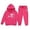 Hot Pink, variant on Girls 2 Piece Outfits Blue Graphic Long Sleeve Pullover Hoodie Sweatshirt and Jogger Sweatpants Clothing Preppy Sweatsuits Fall Winters Boy Outfits