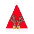 thumbnail image 1 of Sombrero rojo Zulema Navideño con asta para fotografía, 1 of 6