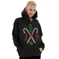 thumbnail image 4 of Festive Christmas Candy Cane Joy Hoodie Sweatshirt Women Brisco Brands S, 4 of 5