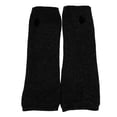 thumbnail image 1 of Gloves Mittens for Leisure Pure Color Long Arm Fingerless with Soft Knit Texture Touchscreen Compatible for Autumn Winter Wear, 1 of 2