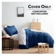 thumbnail image 2 of Drevy Navy Duvet Cover King Size - Boho Bedding King Duvet Cover Set, 3 Piece Tufted Double Brushed Boho Duvet Cover King with Zipper Closure, 1 King Size Duvet Cover 104x90 Inches and 2 Pillow Shams, 2 of 8