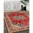 thumbnail image 2 of Ahgly Company Indoor Rectangle Traditional Light Copper Gold Persian Area Rugs, 3' x 5', 2 of 6