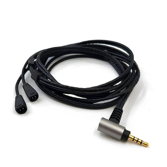 4.4mm 3.5mm 2.5mm to 2Pin 6N OCC Balanced Cable 4ft Compatible with Senns IE80 IE80S IE8 IE8i Earphones