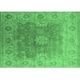thumbnail image 1 of Ahgly Company Indoor Rectangle Oriental Emerald Green Industrial Area Rugs, 6' x 9', 1 of 4