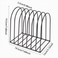 thumbnail image 3 of GHIIYER Desktop Wall Storage Rack Hat Rack Store Shelf Rack Home Desktop Display Craft Supplies White One Size, 3 of 4