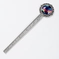 thumbnail image 2 of Galactic Planet Vintage Silver Lace-Edged Bookmark: a Delightful Gift for Book Lovers and Readers, 2 of 5