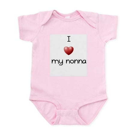 

CafePress - I Love My Nonna Infant Bodysuit - Baby Light Bodysuit Size Newborn - 24 Months