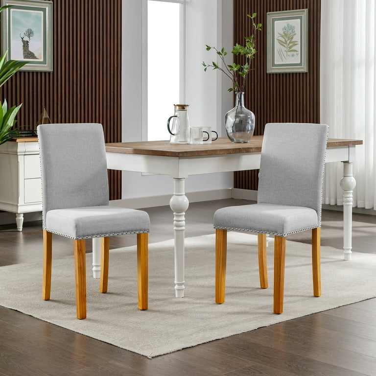Mjkone Dining Chair Set of 4 Upholstered Dining Chairs Parsons