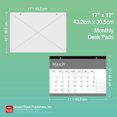 thumbnail image 2 of BrownTrout Large Print 2024 17x12 Inch Desk Pad, 9781975468699, 2 of 7