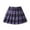 Purple, variant on Toimothcn Baby Girls Tutu Skirts Casual Plaid Printed Pleated Skirts Low Waist A Line Stretchy Slim Fit Princess Mini Skirt 18-24 Months