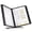 Black, variant on Tarifold Desktop Document Display System, Easy-Load Corner Closure Design, 10 Polypropylene Pockets, Letter-Size, Black