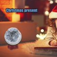 thumbnail image 4 of AMOYSTONE Celestite Energy Ball 2.4-2.8" | Feng Shui Wealth Orb with Natural Crystal Formation, Display Rack, 4 of 7