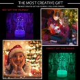 thumbnail image 4 of AVEKI Cute Lilo and Stitch Lamp 3D LED Optical Bedroom Lamp with Remote 7 Colors Acrylic Visual Night Light Birthday Christmas Gift for Child Kids, 4 of 5