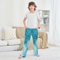 thumbnail image 6 of Boy's Pajama Pants Boys' Long Sleep Pants Children's Pajama Pants Loose Fitting Pajama Pants are Convenient to Put on and Take off S Pretty Marble Pattern, 6 of 9