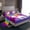 Purple, variant on Homewish Kawaii Animal Unicorn Bed Sheets,Colorful Traingle Rainbow King Sheets,White Starry Sky Sheet Set For Girl,Breathable Home Decor,4pcs