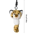 thumbnail image 2 of Cute Creative Retractable Plush Ornament, Pullable Stuffed Toy Hanging for Gifts, Brown, 2 of 5