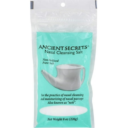 Ancient Secrets Nasal Cleansing Salt 8 oz (Pack of 6)