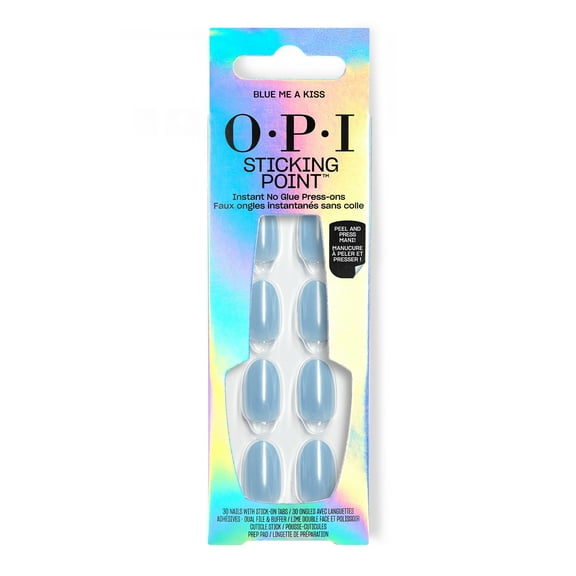 OPI Sticking Point Nail Polish Strips, Blue Me A Kiss