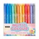 thumbnail image 1 of 6/12/24 Colors Double-Head Highlighter Pen Highlighter Markers Fluorescent Pen Highlighters Set School Supplies, 1 of 4
