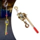 thumbnail image 4 of Herramienta de tracción con trinquete tensor de cuerda, tensor de alambre manual para maquinaria de ingeniería de remolques, transporte de troncos Línea única de 2T, 4 of 8