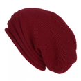 thumbnail image 5 of Tnobhg Unisex Fall Winter Hat Baggy Solid Color No Brim Knitted Elastic Soft Warm Regular Fit Washable Warm Cozy Windproof Women Men Cap Beanie, 5 of 8