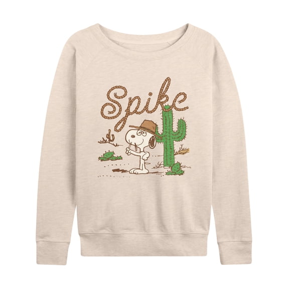 Peanuts - Spike Desert - Women's French Terry Long Sleeve T-Shirt