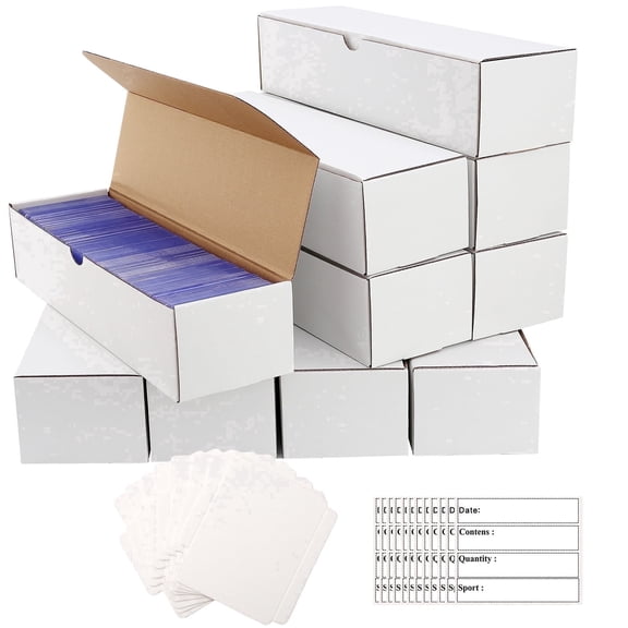 Card Storage Box,Trading Card Storage Box,Sports card storage box fits Baseball Cards,Football Cards,Basketball Cards,Collectible Gaming & Trading Cards