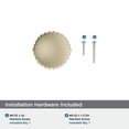 thumbnail image 4 of Amerock Ballard 1-1/8 inch (29mm) Diameter Golden Champagne Cabinet Knob, 4 of 6