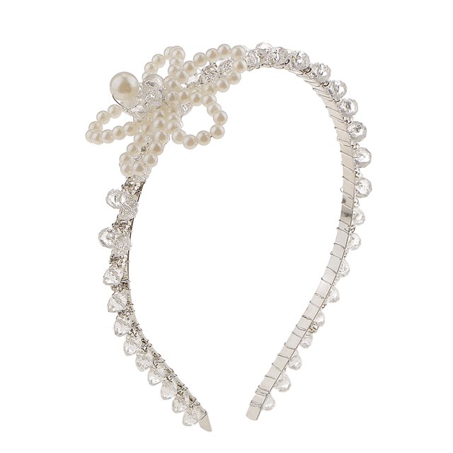 Per de Flor Novia Dama Fiesta Promoción Diadema do Cristal Sunnimix diadema nupcial