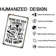 thumbnail image 2 of Funny Patio Metal Tin Sign Relax Unwind You're on Patio Time Outdoor Tin Signs Home Patio Decorations for Farmhouse Bar Coffee Shop Porch Backyard Decor Sign Gifts 8x12 Inch, louit-kil5, 2 of 4