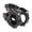 Black 31.8x35mm box, variant on Tibvox High Strength Bicycles Stem Heavy Duty Short Stem Aluminum Alloy Mountain Bike Stem Cycling Accessories Enduring