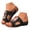 Black, variant on Dakaela Orthopedic Wedge Sandals for Women 2026 Open Toe Wide Width Comfortable Platform Summer Beach Vacation Slides Shoes Size 6-10 Black
