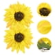 thumbnail image 4 of 2 abrazaderas para cortinas, decoración de cortinas, soportes para cortinas, abrazaderas con forma de girasol, 4 of 7
