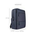 thumbnail image 5 of MOCHILA UNISEX CHARLY 8068154420 TEXTIL AZUL, 5 of 5