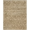 thumbnail image 2 of SAFAVIEH Martha Stewart Geranium Leaf Floral Area Rug, Hazelnut/Gold, 2'6" x 4'3", 2 of 9