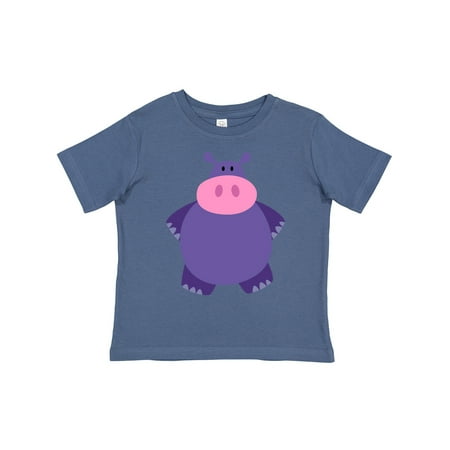 

Inktastic Cute Hippo Hippopotamus Gift Toddler Boy or Toddler Girl T-Shirt