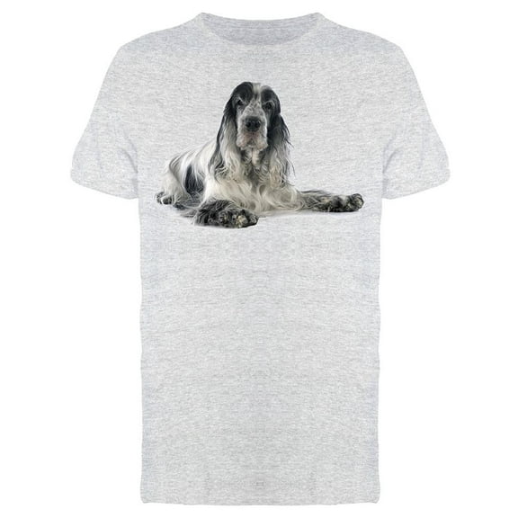 Cute Bicolor Cocker Tee Men's -Image by Shutterstock