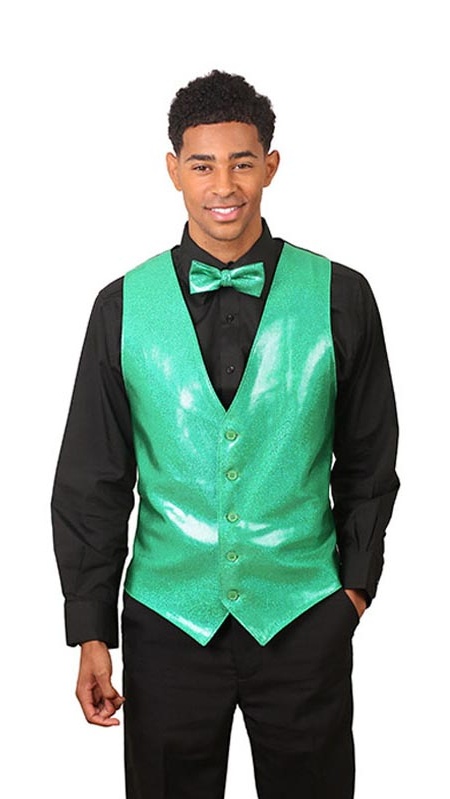 Emerald Green Sparkling Vest - Walmart 