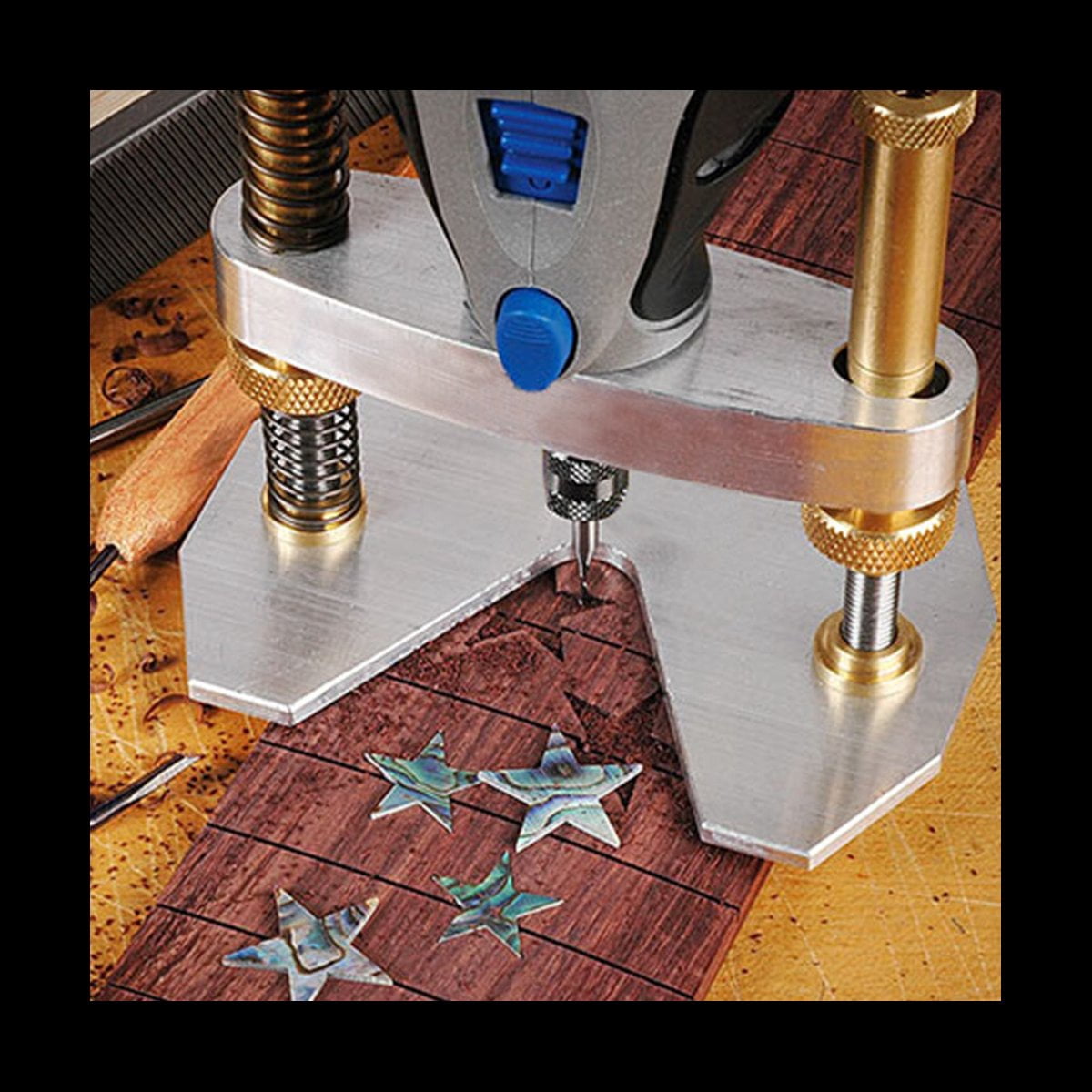 Precision- Router- Base- Sound- Hole Circular- Hole- Tools High-Quality Metal- Guitar Luthier- Tool Guitar Maintenance- Rep