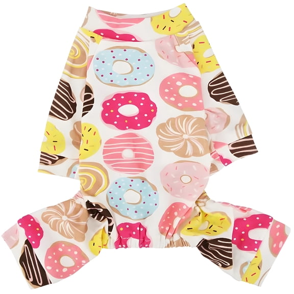 TELOLY Dog Clothes for Small Dogs Girl Boy Chihuahua Pajamas Summer Puppy Pjs Summer Pet Onesies for Teacup Shih Tzu Teacup Cute Cat Outfits Apparel Doggie Jumpsuit