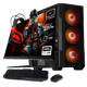 thumbnail image 1 of Computadora Gamer Completa Xtreme PC Gaming MSI AMD Radeon RX 7600 Ryzen 7 5700 16GB SSD 1TB Monitor 27 180Hz WIFI Black experiencia de juego fluida en nivel medio, 1 of 6