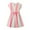 Multicolor, variant on Odeerbi Kids Girls Rainbow Striped Tank Dress Summer Cute Cotton A-Line Sun Dress Fashion Sweet Colorful Striped Short Sleeve Dress Kids Girls Clothes