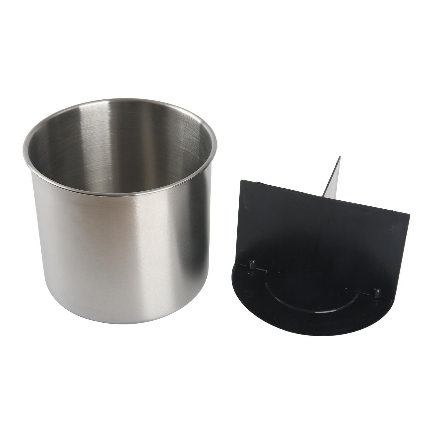 Mainstays Stainless Steel Utensil Holder with Removable Divider