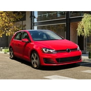 Ikon Motorsports Grille - Fits 15-17 VW Golf 7 MK7 GTI Type Front Bumper Cover Grille Fog Cover No PDC