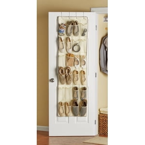 Mainstays Over-the-Door Shoe Organizer 24-Pocket