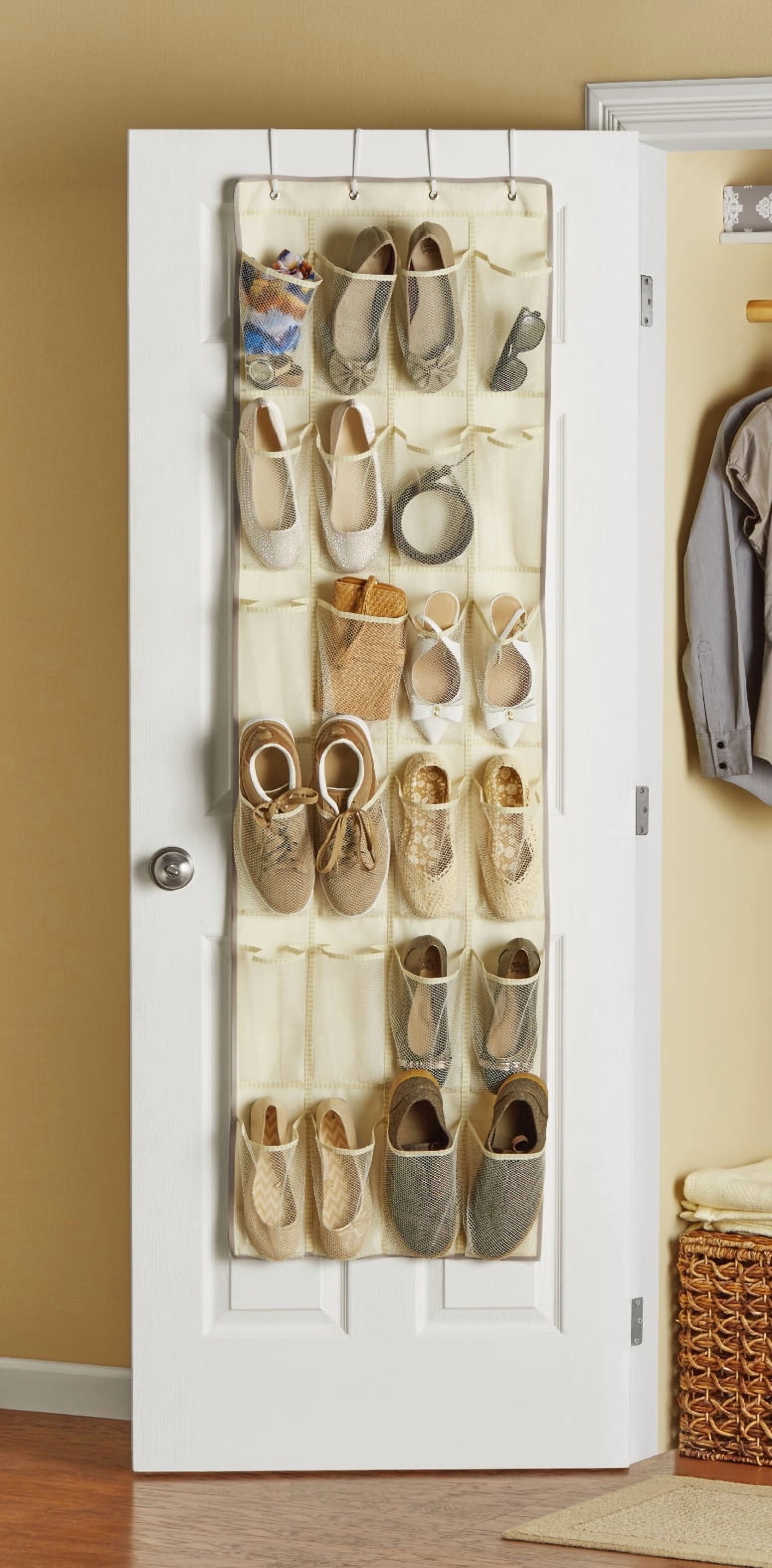 Mainstays Over-the-Door Shoe Organizer 24-Pocket photo 1