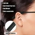 thumbnail image 6 of Homerr Eyeglasses Temple Tips Glasses Grips Sleeves 2/4 Pairs Silicone Eyeglasses Temple Tips Sleeve Non slip Glasses Retainers | Lightweight Soft Ear Sleeves for Sunglasses, 6 of 8