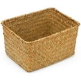 thumbnail image 5 of NEW 6X Seagrass Storage Basket, Multisize Handmade Rattan Shelf Baskets & Home Bins for Decoration, 5 of 7
