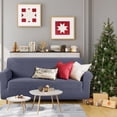 thumbnail image 7 of Timeles 1 Piece Stretch Loveseat Sofa Covers Non Slip Couch Covers Soft Jacquard Sofa Slipcover Washable Furniture Protector with 2 Throw Pillow Covers (2 Seater, Gray), 7 of 7